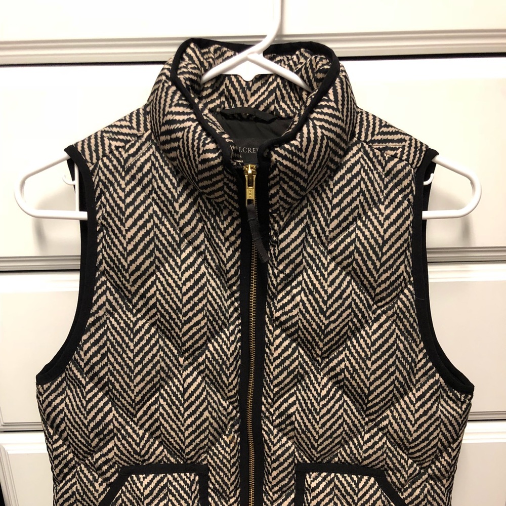 Jcrew puffy vest